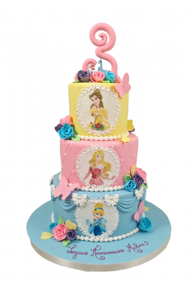 4” DISNEY PRINCESS CAKE + cupcakes (12 mini ) – Lushcups Designer Cupcakes