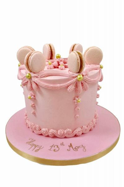 Birthday Cake Macarons - Emily Laurae