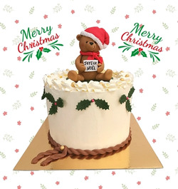 A cuddly Christmas cake at an attractive price, to book without delay